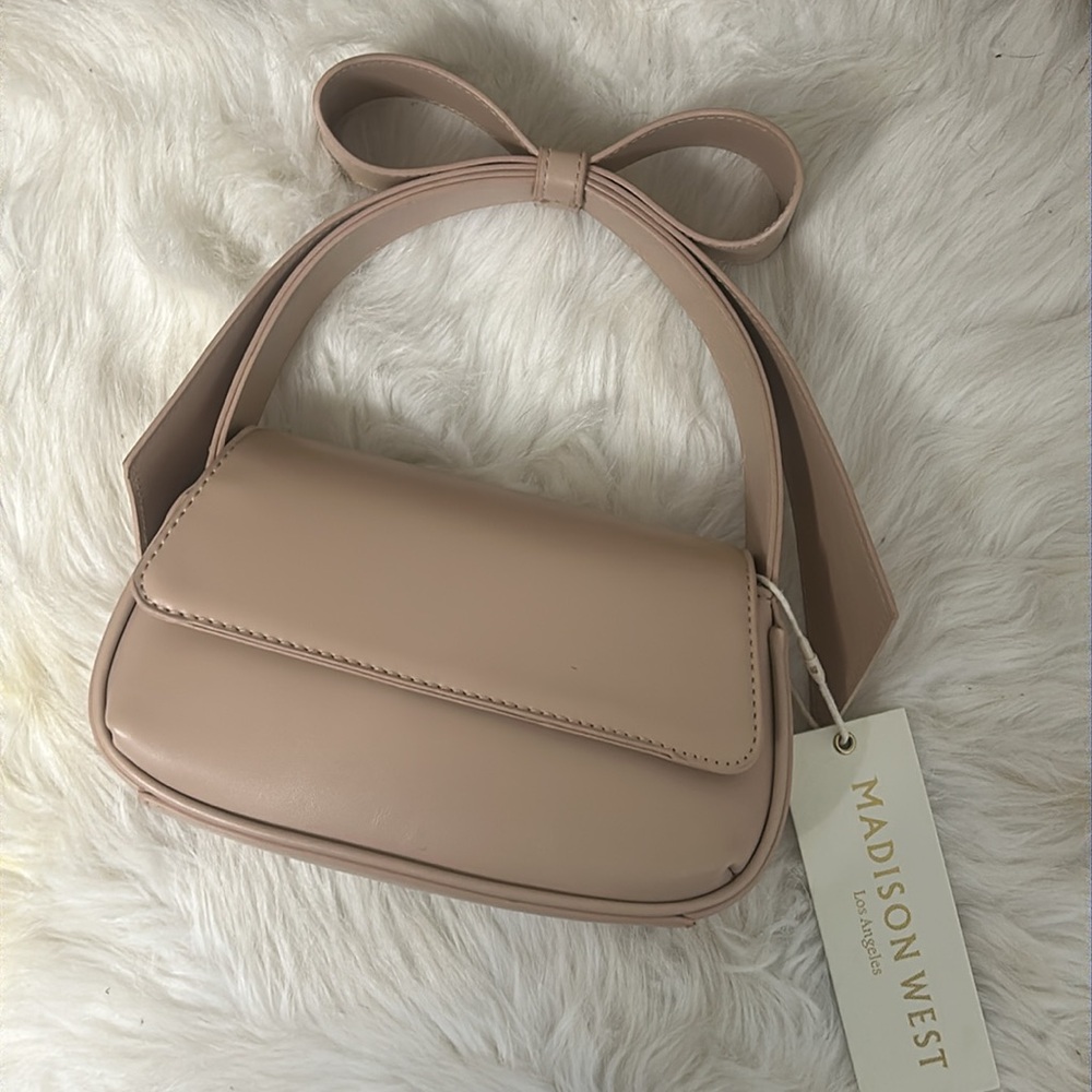 Nude Bow Bag